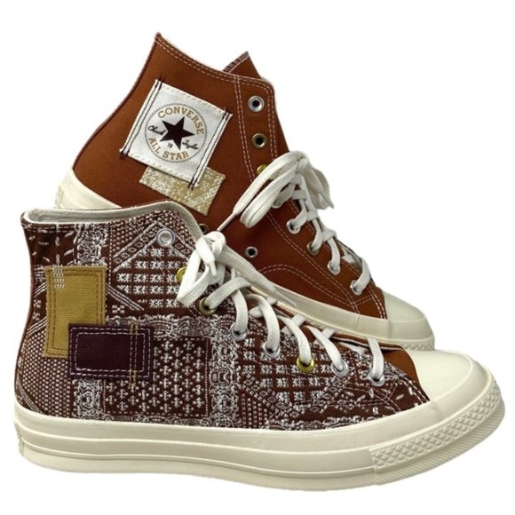Converse Shoes - Converse Chuck 70 Hi Shoes Tawny Egret Women Size Casual Canvas Sneakers A05205C